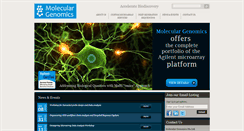 Desktop Screenshot of moleculargenomics.com.sg